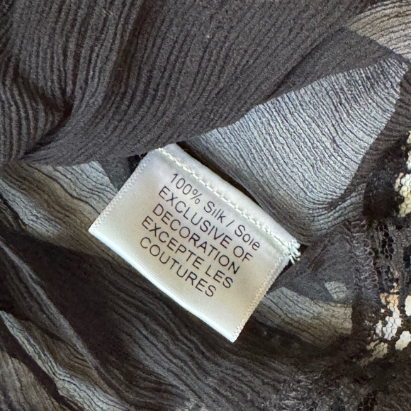 Aritzia Black Silk Lace Top in XS - Picture 7 of 9
